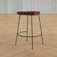 Samanthia Solid Wood Bar and Counter Stool
