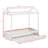 Twin Size House Bed With Trundle, Can Be Decorated