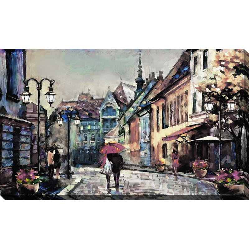 « spring amour », reproduction sur toile, H 28 po x l 48 po x P 1,5 po