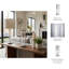 11" Gatlin Metal Hourglass