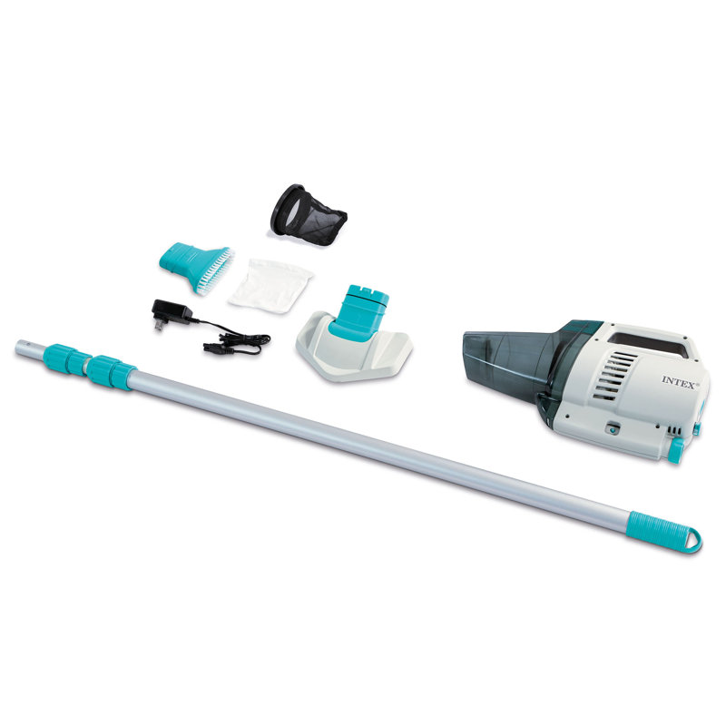 Intex ZR200 Rechargeable Cordless Telescoping Pool Vacuum