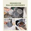 4-Piece Stoneware Pasta Bowl Set- Service For 4-877482623