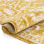 Dazzle Gold/White Disa Vintage Medallion Soft Rug-47446006
