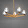 Double Bubble 5 - Light LED Chandelier