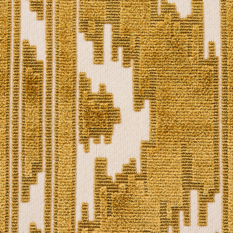 Tissu de velours Murat, Doré