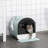 Sabrina Plastic Enclosed Litter Box with Scoop-97620123