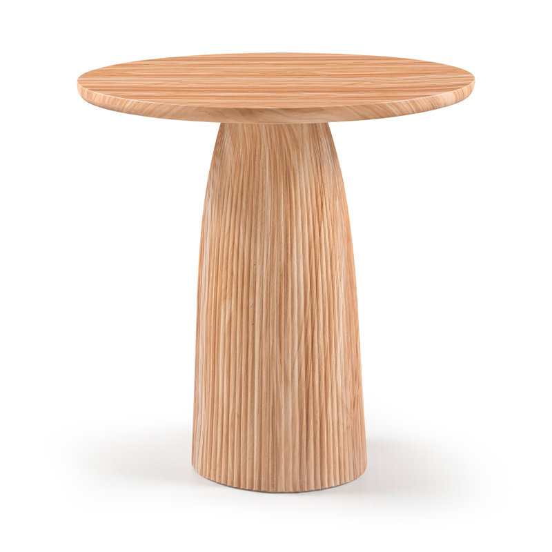 Table de bar Palaghia, Travertin, H 41,75 po x L 36 po x l 36 po