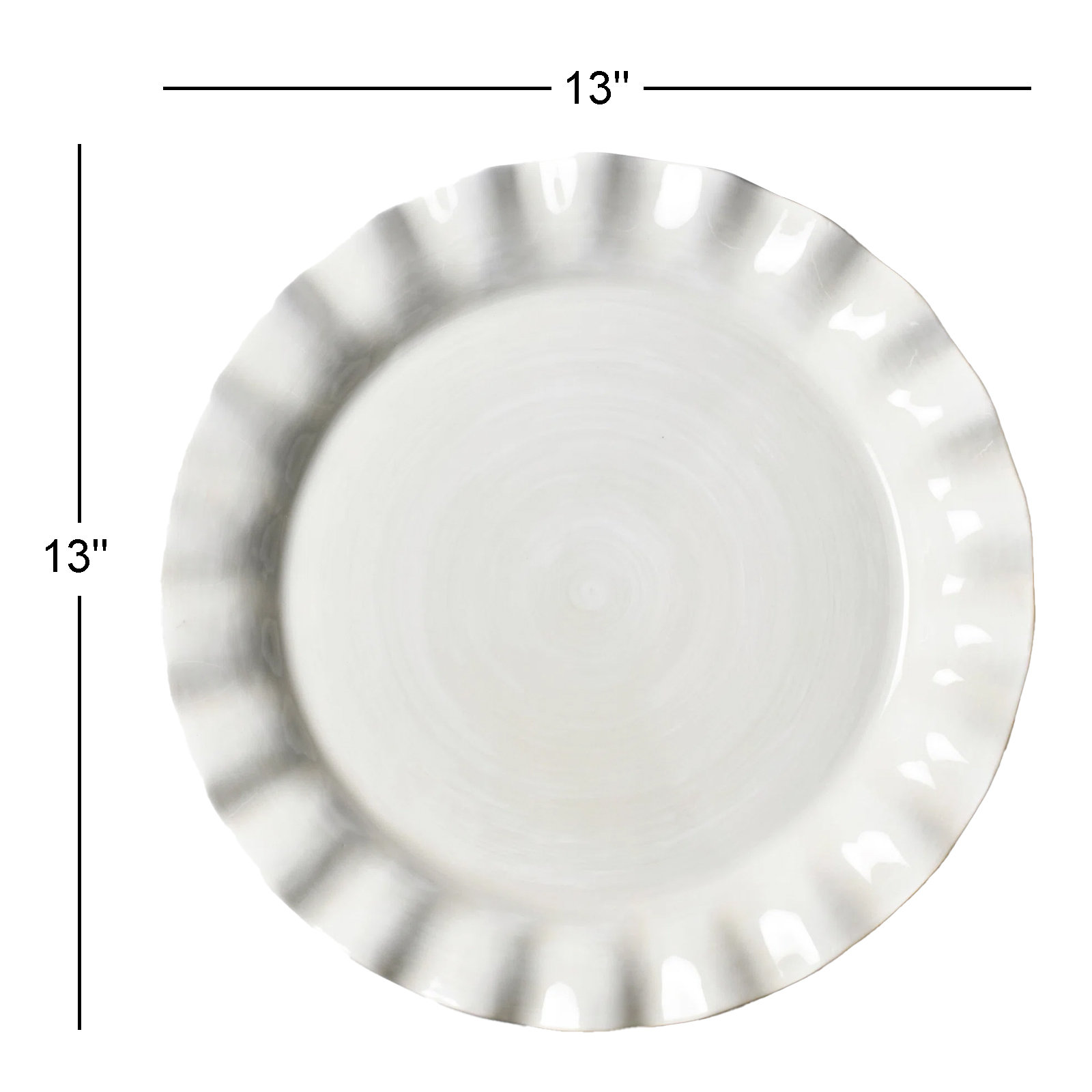 Signature Round Platter