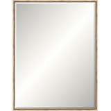 Silver Beaded Old World Mirror