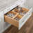 Rev-A-Shelf Tiered Cutlery Drawer Organizer with Soft-Close