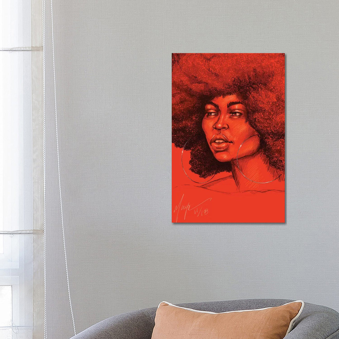 Neema von Sheeba Maya - Galerie-verpackte Leinwand Giclée