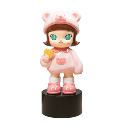 POP Light-luxury Style Eco-friendly Resin Cartoon Ornament