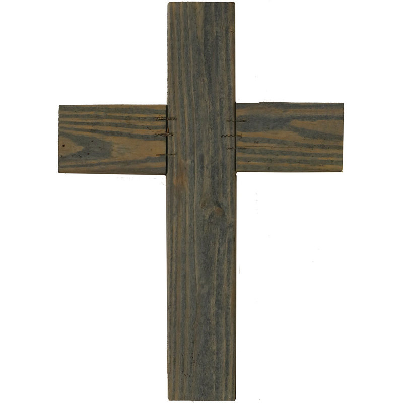 Décoration murale rétro style maison de campagne, H 16 po x l 12 po x P 0,75 po, Bleu bois flotté