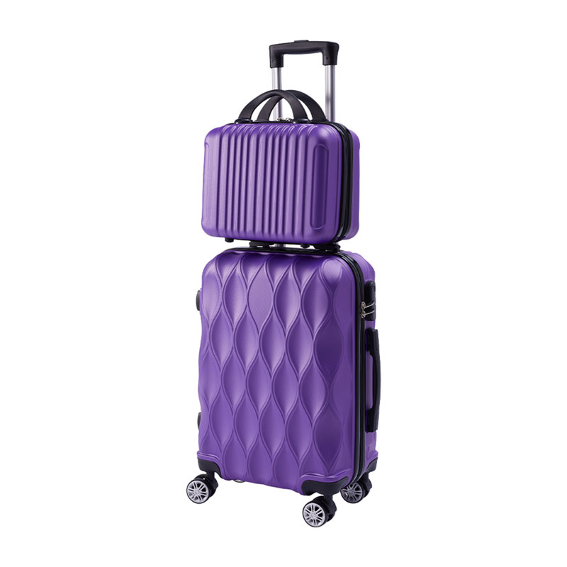 ABS；Iron Makeup Organiser, Purple
