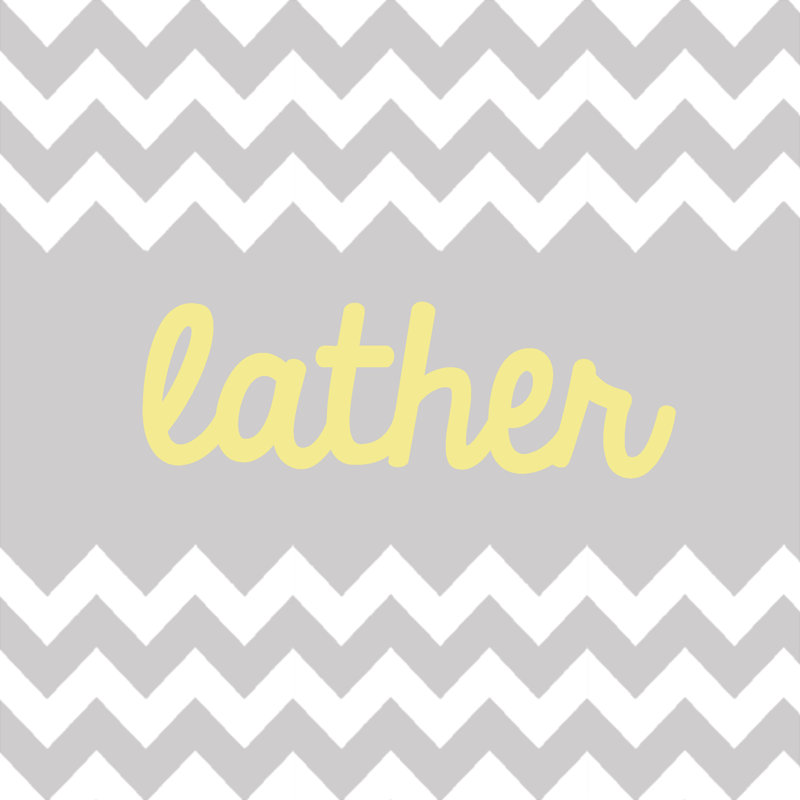 Lather - Wrapped Canvas Print, 30cm H x 30cm W 