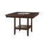 Table de salle à manger à hauteur de comptoir de style contemporain 1Pc-114223277