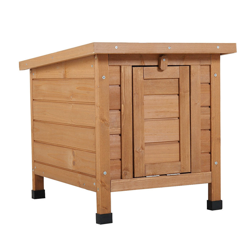 Cage à chien en bois