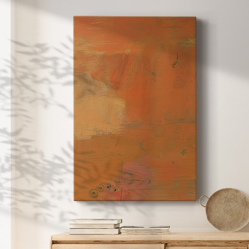 Almon Abstract II - Wrapped Canvas Print