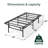 14" Wire-Grid Bed Frame-796644777