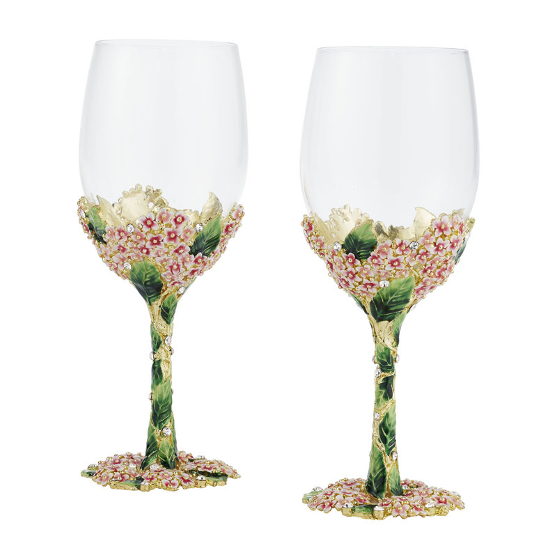 Lantana Wine Glass