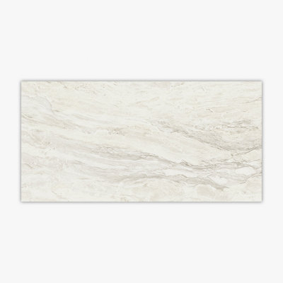 Oasistone White Polished 24x48 Porcelain Tile