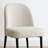 Linen Upholstered Parson Chair with Metal Legs-294990546