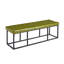 Banc en similicuir Olmsted avec pieds en métal-2010747072