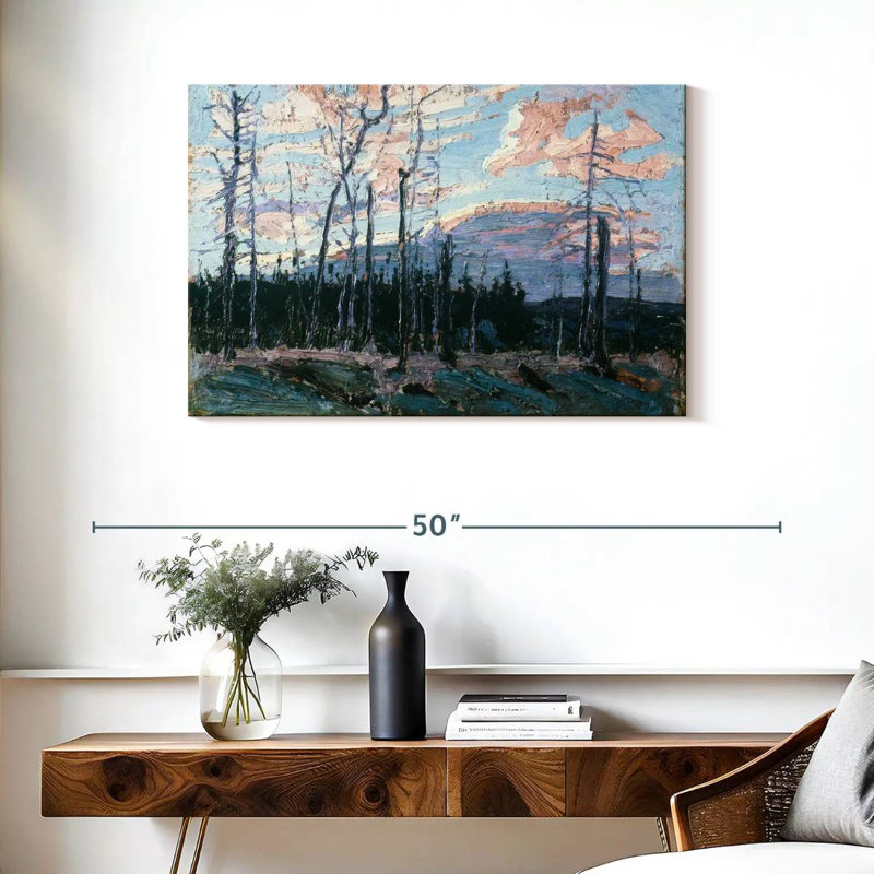 Avery Terre brûlée au coucher du soleil, H 24 po x l 36 po