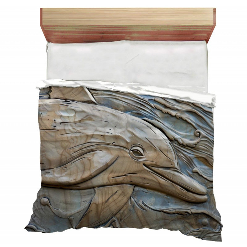 Édredon en microfibre / polyester pelucheux à la mode, Édredon très grand