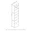 Crow 137.4 cm H Multimedia Storage