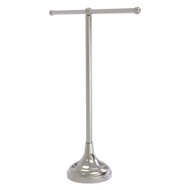 Porte-serviettes choose double, Nickel satiné