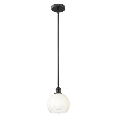 Edison - Brookhaven Globe - Mini-luminaire suspendu avec tige 8 po 1 lumière