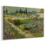 Jardin fleuri avec sentier-Vincent van Gogh-Toile tendue avec châssis-1888-67979436