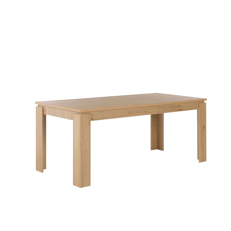 Jenette Dining Table, Light Wood