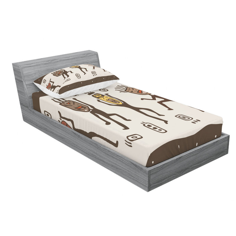 Microfiber Sheet Set, Twin XL Sheet Set with Fitted Sheet