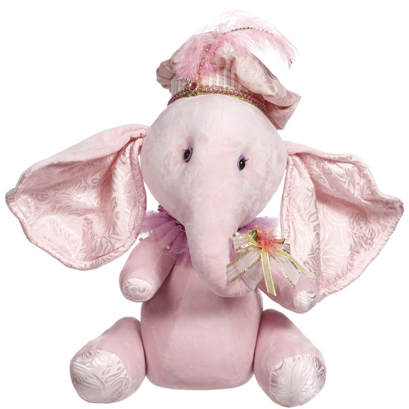 Sitting Elephant Figurine