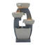 Weather Resistant Floor Fountain with Light