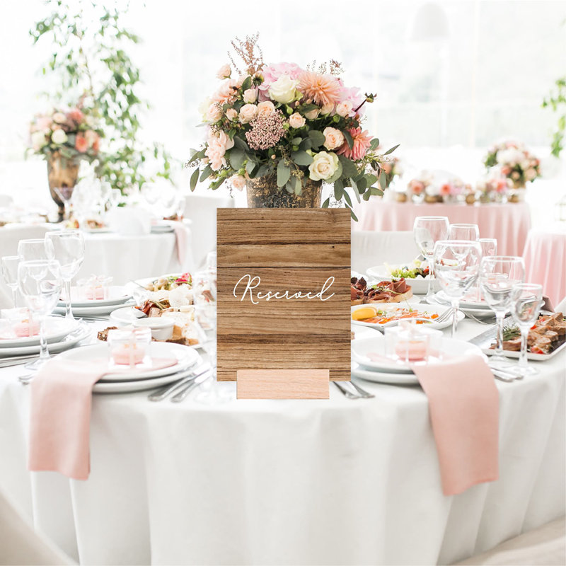 Wedding Backdrop and Signs
