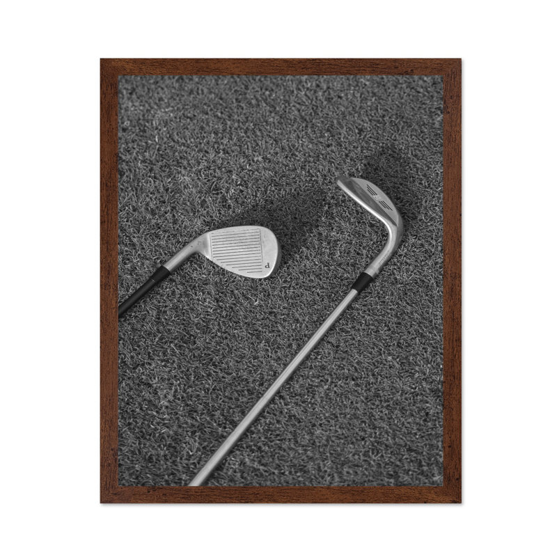 Golfs sur le terrain, Unframed, Canvas, 18"H x 24"W