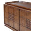 Console média Lyle - Bois d'hévéa rouillé