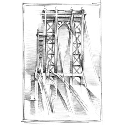 Art Deco Bridge Study I