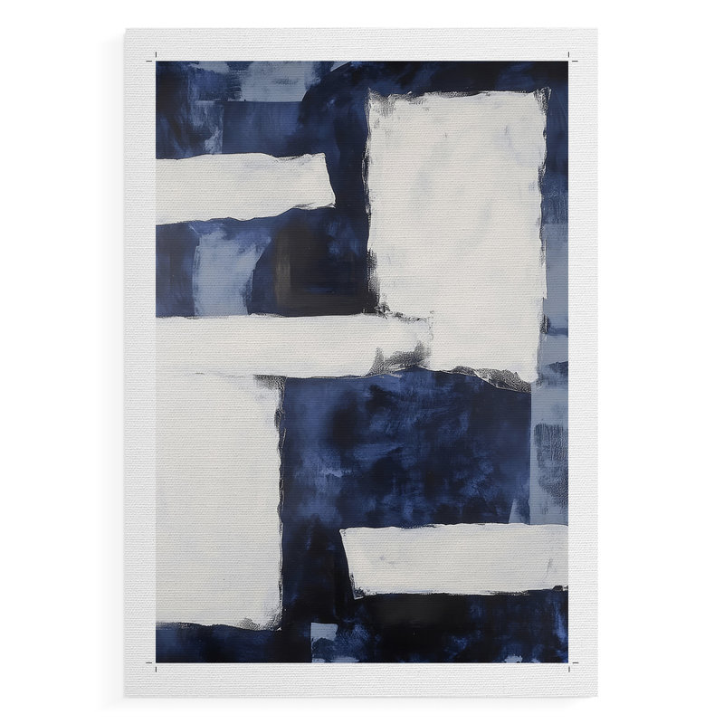 Série ABSTRACT DCCCxxxxx - Impression sur toile seulement - non encadrée, H 18 po x l 12 po