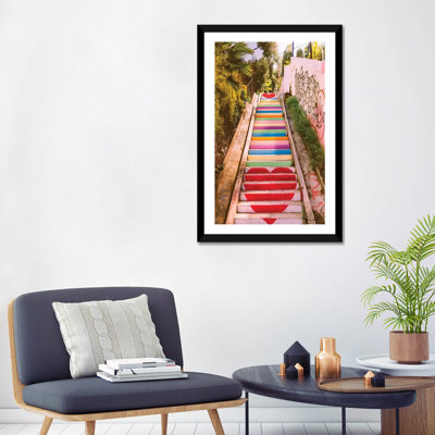 « Micheltorena stairs » par Bethany Young, reproduction de photo