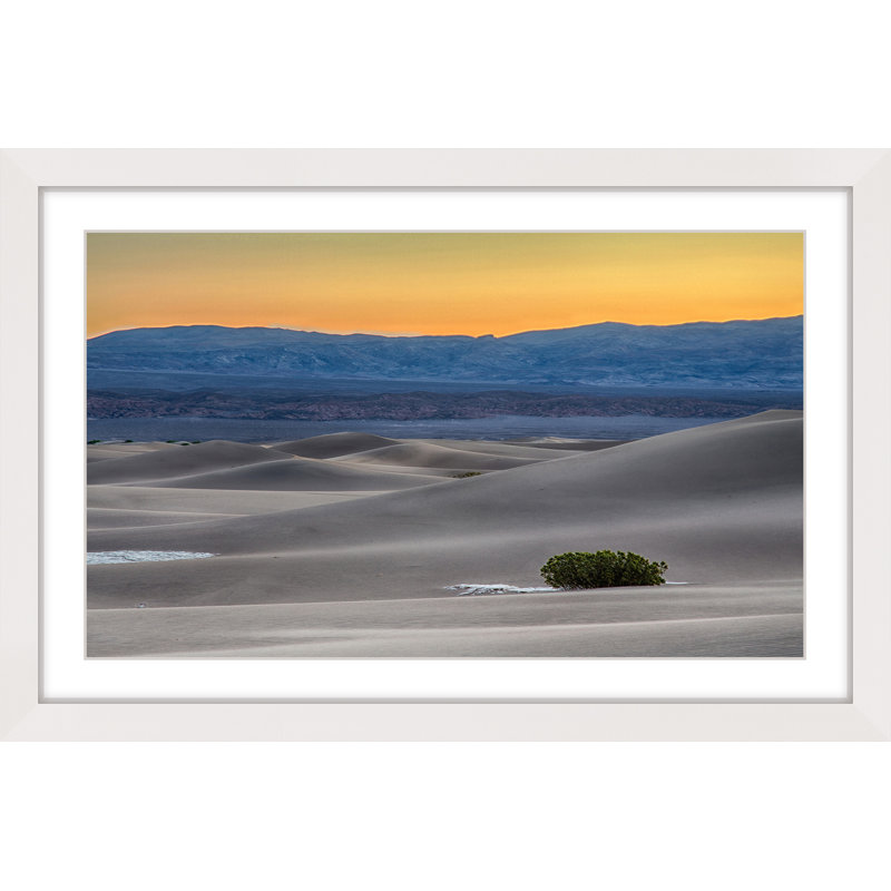 « lamining sable hills », reproduction d’art sur toile, 24 po x 36 po, Cadre blanc