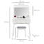 Mullis Dressing Table with Mirror