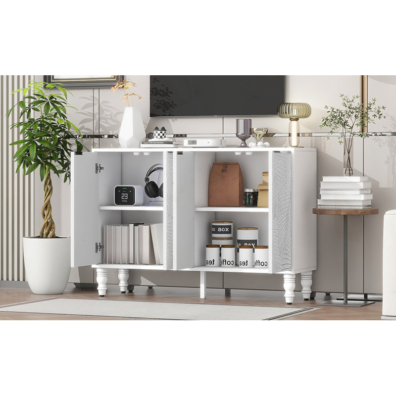 Console 47,2 po, Blanc