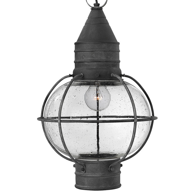 Jolie 1-Light Outdoor Hanging Lantern, 100W Medium