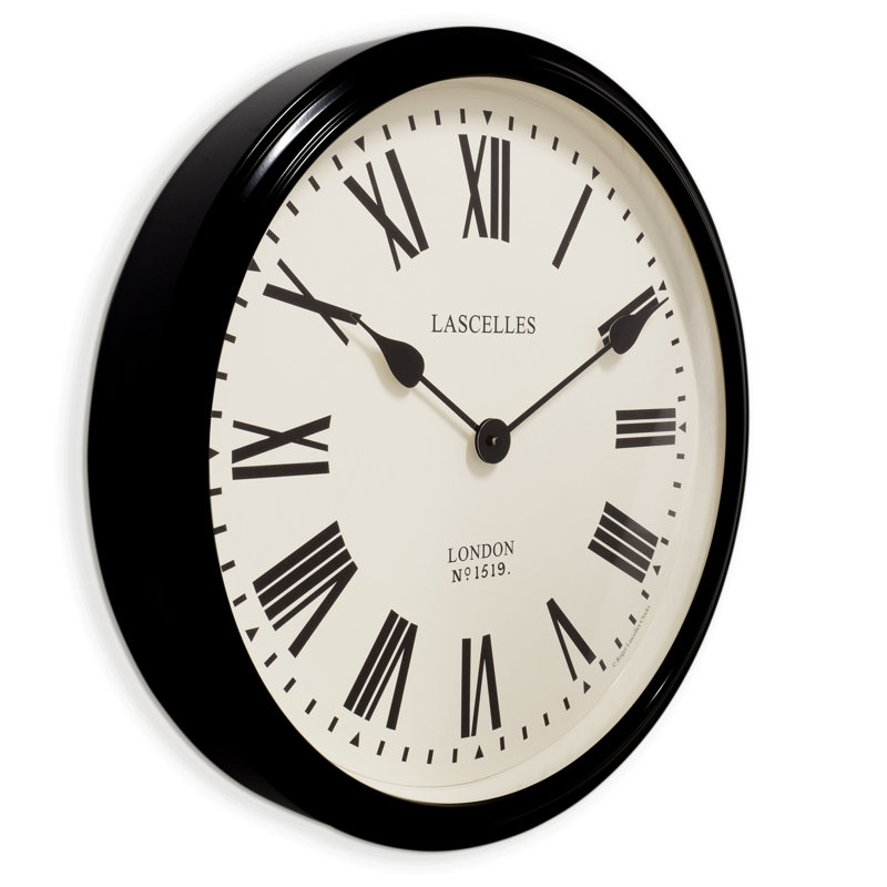 Smiths Large Wall Clock with Roman Numerals - 50cm