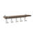 Legaspi Wall 5 - Hook Wall Mounted Coat Rack