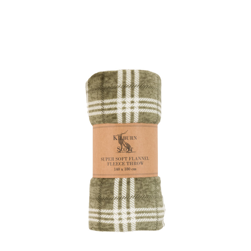 Throw Blanket, Green
